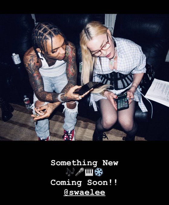 Swae Lee & Madonna Are Cooking Something Up In The Studio 8