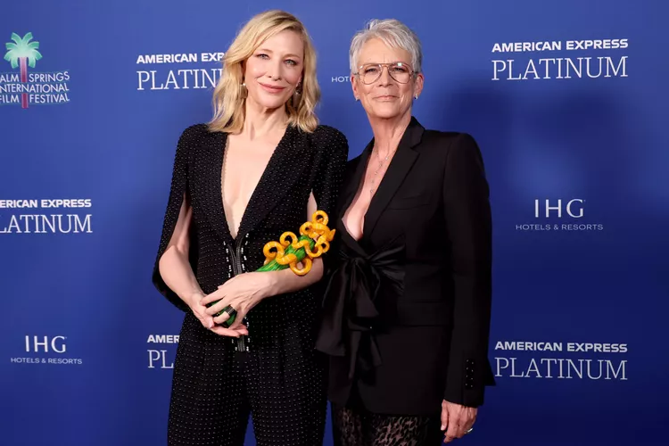 Jamie Lee Curtis 'Had a Cake' with Cate Blanchett to Celebrate Oscar Noms: 'Then We Worked' 30