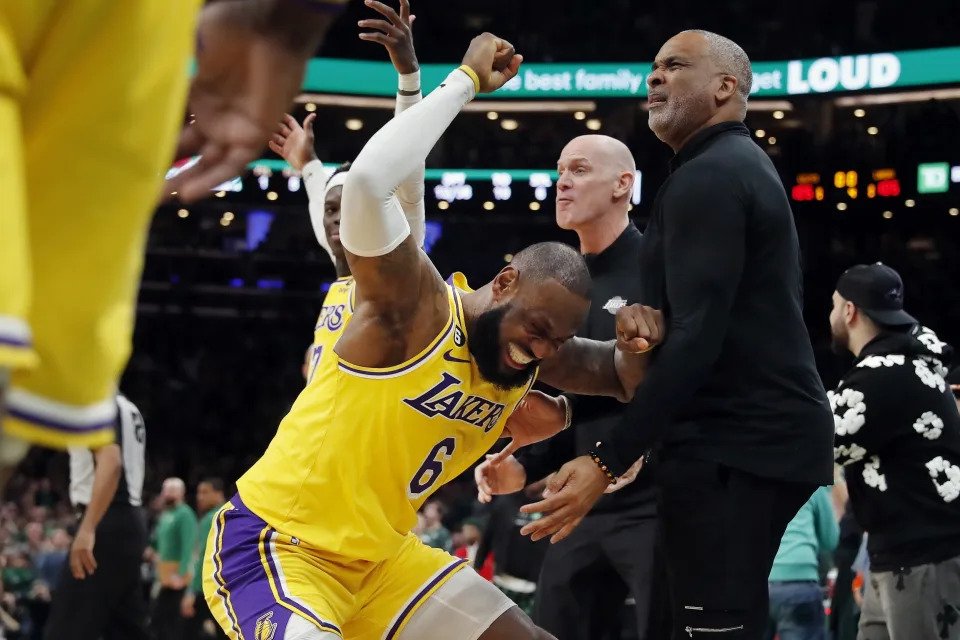 LeBron James, Lakers furious after missed foul in loss vs. Celtics [Watch Video] 8