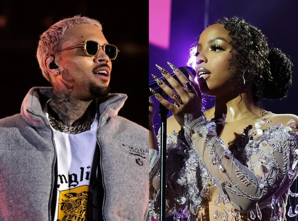Chris Brown & Chlöe Encourage One Another Amid Backlash 14