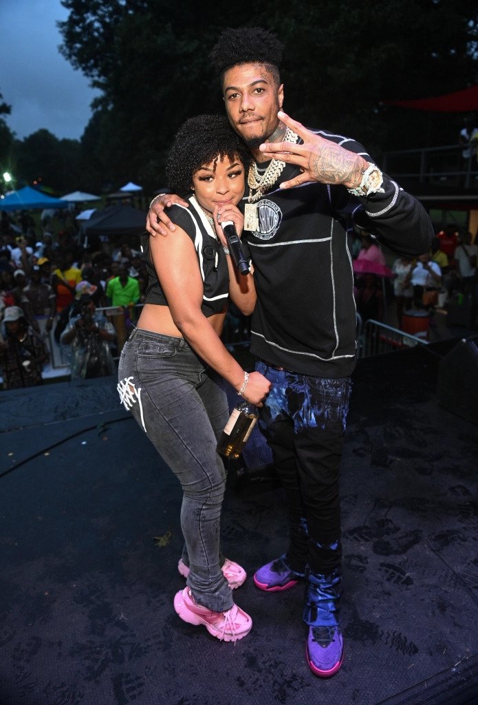 Chrisean Rock Deadlifts Over 300 Pounds, Blueface’s Mom Says She’s Not Pregnant 16