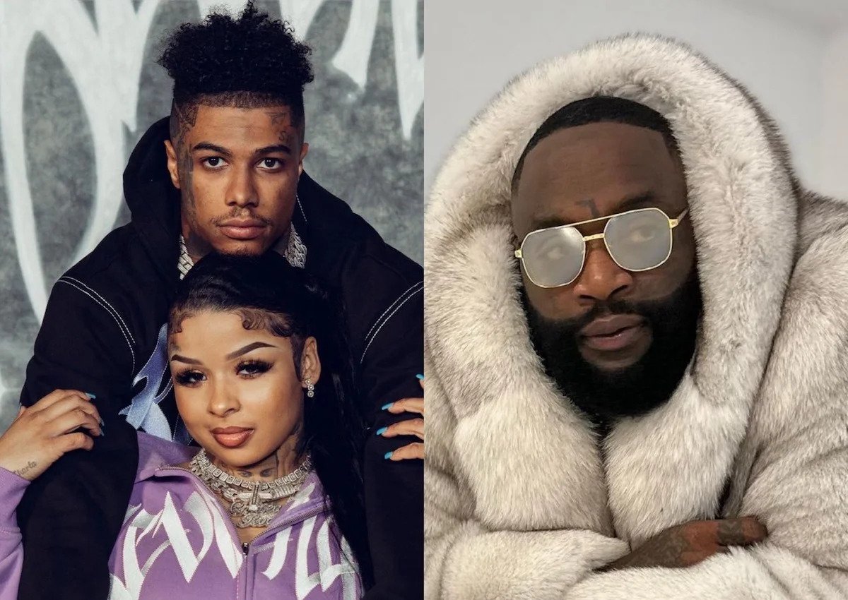 Blueface Confronts Chrisean Rock For Taking Photo With Rick Ross 29