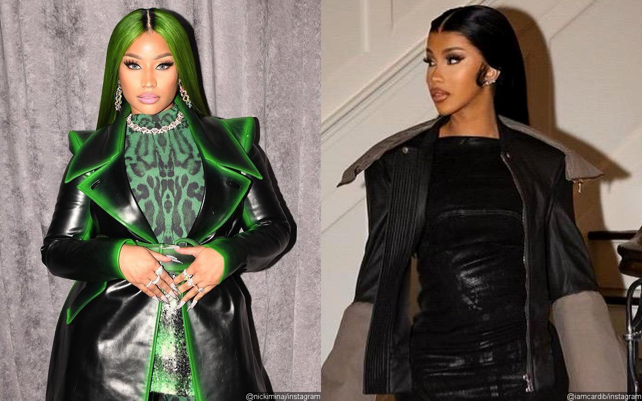 Nicki Minaj Appears To Fire Back At Cardi B Fans' Photoshop Claims 22
