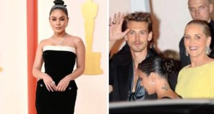 Vanessa Hudgens seemingly reacts to awkward run-in with ex Austin Butler at 2023 Oscars