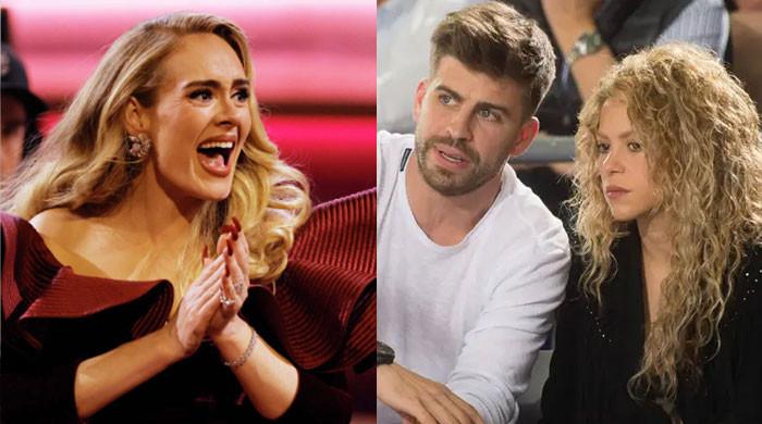 Adele says Gerard Pique is in ‘trouble’ after listening to Shakira diss song 13
