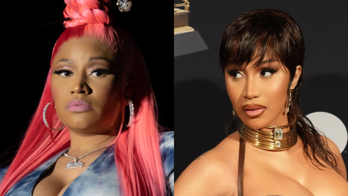 Nicki Minaj Seemingly Claps Back At Cardi B Fans' Photoshop Claims 26