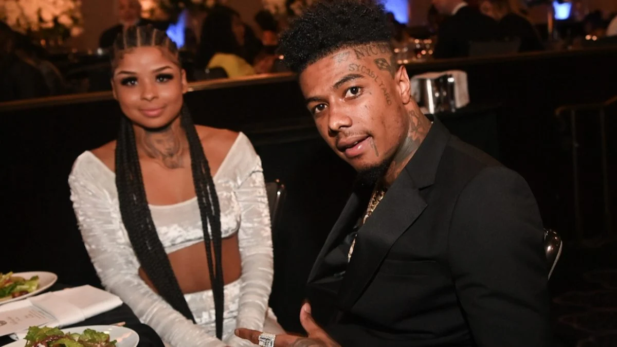 Chrisean Rock Gives Blueface His Flowers / Watch Video 16
