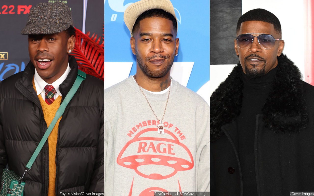 Tyler, The Creator And Kid Cudi Show Support For Jamie Foxx Amid Conflicting Reports On His Health 16