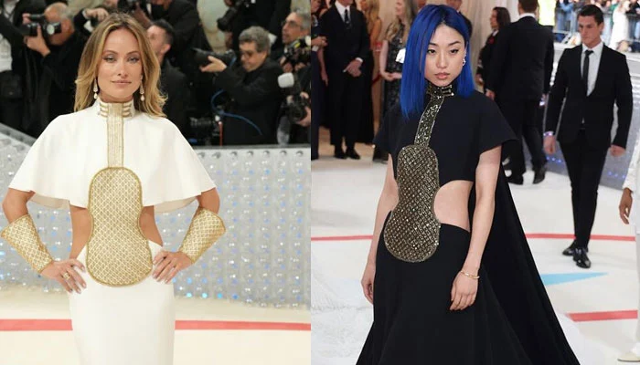 Olivia Wilde shares reaction to twinning up with Vogue’s EIC at Met Gala 8