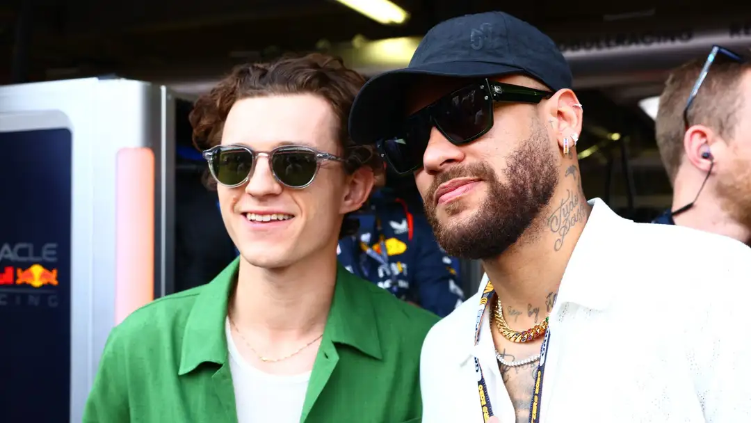 'Impossible to resist the charm of F1!' - Neymar takes in Monaco Grand Prix with Spider-Man star Tom Holland after missing PSG title celebrations 6