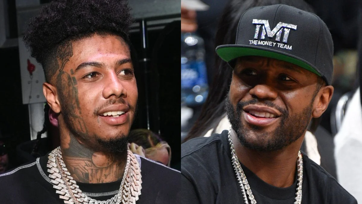 BLUEFACE GETS FLOYD MAYWEATHER'S APPROVAL AFTER SPARRING WITH BOXING LEGEND 25