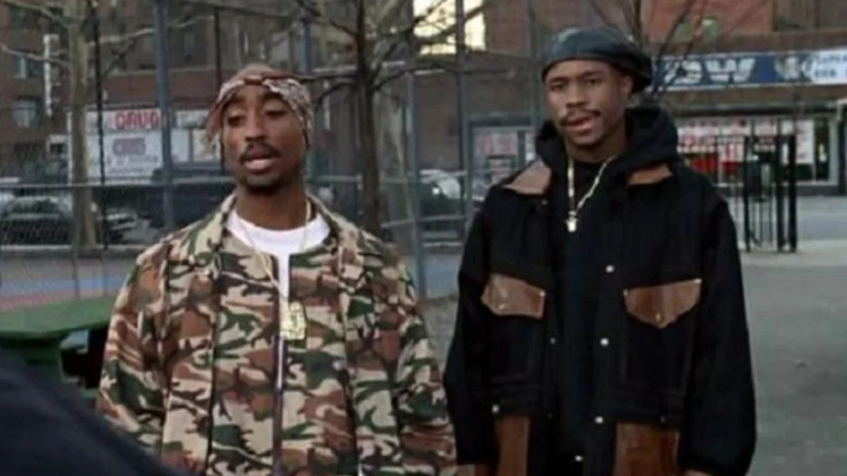 2PAC TAUGHT WOOD HARRIS ‘POWERFUL’ ACTING LESSON WHILE SHOOTING ‘ABOVE THE RIM’ 16