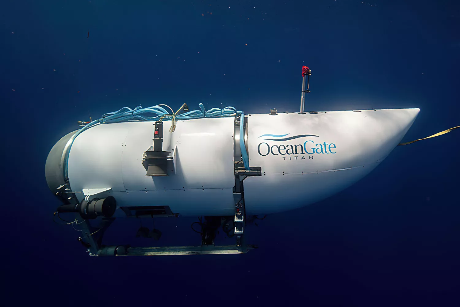 Oceangate submersible Titan. ALAMY STOCK PHOTO