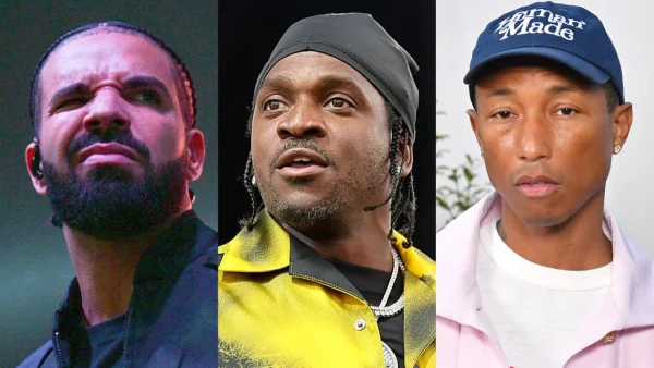 Drake Takes Aim At Pusha T & Pharrell On Travis Scott ‘Meltdown’ Collab