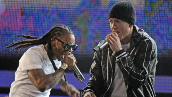 LIL WAYNE WAS ‘SCARED’ WHEN HE FIRST WORKED WITH EMINEM: ‘THAT IS A MONSTER’