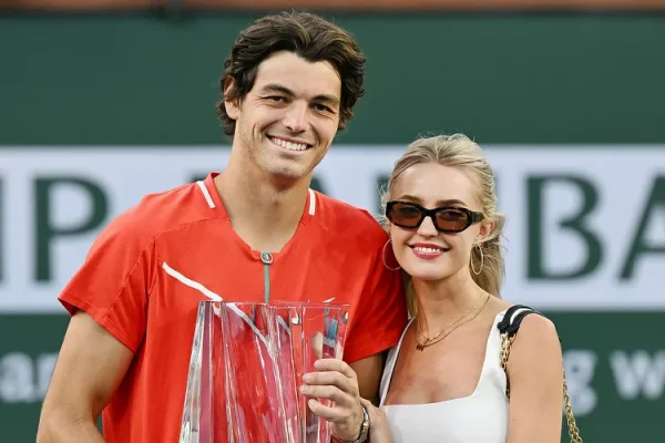 Morgan Riddle Is Working with Tennis Star Boyfriend Taylor Fritz to 'Make Tennis Cool Again' (Exclusive)