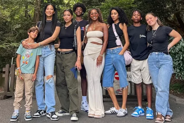 Kimora Lee Simmons Shares Sweet Photos from Trip to Japan with Her 5 Kids