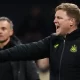 Eddie Howe blames PSG crowd for decision to award controversial last-gasp penalty against Newcastle that leaves Magpies' Champions League qualification hopes on knife edge 3