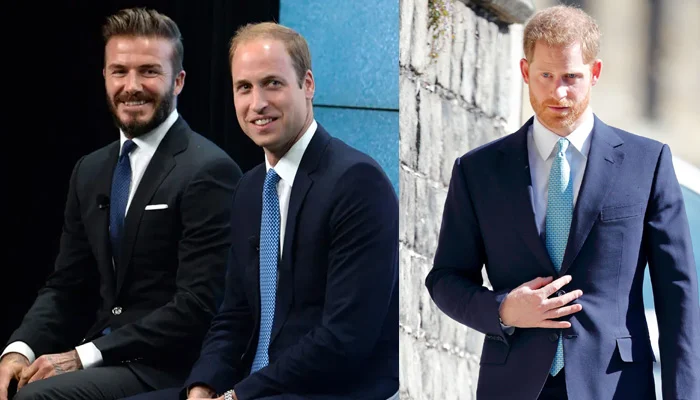 David Beckham turns to Prince William after cutting ties with Prince Harry 1
