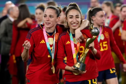 Olga Carmona reveals message to young female players after winning Women's World Cup 20