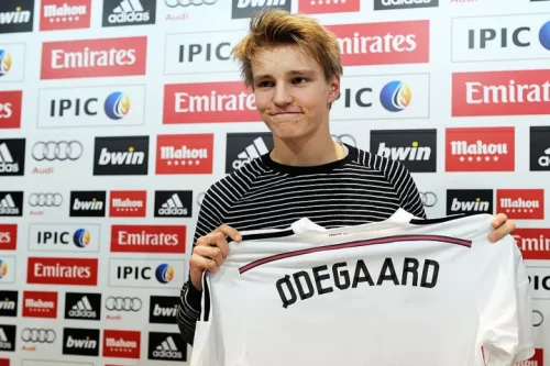 Arsenal director aims dig at Real Madrid over Martin Odegaard 36