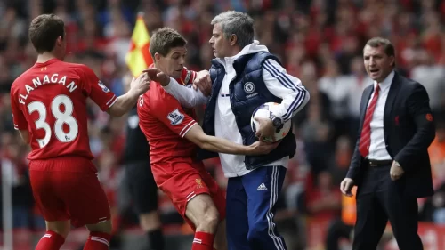 Jose Mourinho discusses Steven Gerrard's slip and why Chelsea wanted to 'destroy' Liverpool 7