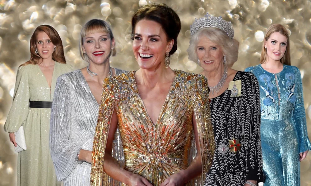 Glittering royals in festive sequins: Princess Kate, Duchess Sophie, Princess Charlene & Co's best sparkling outfits 5
