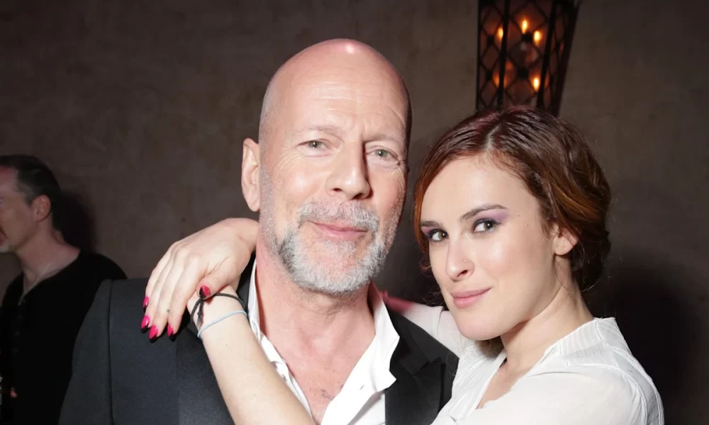 Rumer Willis shares 'rare' photo with dad Bruce Willis as she reveals his role in naming daughter Louetta 67