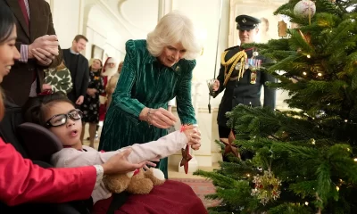 Queen Camilla marks the 'beginning of Christmas' as she invites children to Clarence House 8