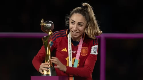 Olga Carmona reveals message to young female players after winning Women's World Cup 19