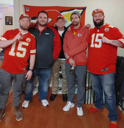 Kansas City Chiefs fan who hosted watch party where three friends froze to death checks into rehab 11