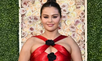 Selena Gomez at the Golden Globes Awards on Jan. 7, 2024. MICHAEL BUCKNER/GOLDEN GLOBES 2024/GOLDEN GLOBES 2024 VIA GETTY IMAGES