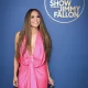Jennifer Lopez's Hot Pink Gown Combined a Super High Slit With an Extremely Low Neckline 11