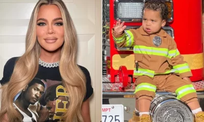 Khloé Kardashian Snaps Adorable Photos of Son Tatum on His First Visit to Local Firehouse: 'So Grateful' 6