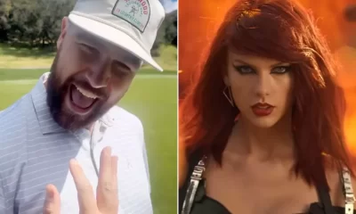 Travis Kelce Golfs with Friends While Blasting Taylor Swift's 'Bad Blood' 31