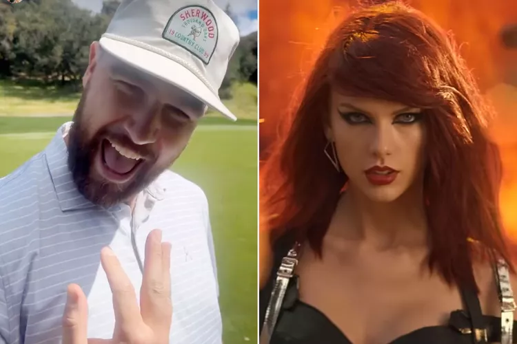 Travis Kelce Golfs with Friends While Blasting Taylor Swift's 'Bad Blood' 1