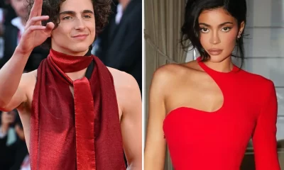 Kylie Jenner looks downcast in tiny black minidress in rare unedited pics after clues she ‘split’ from Timothee Chalamet 6